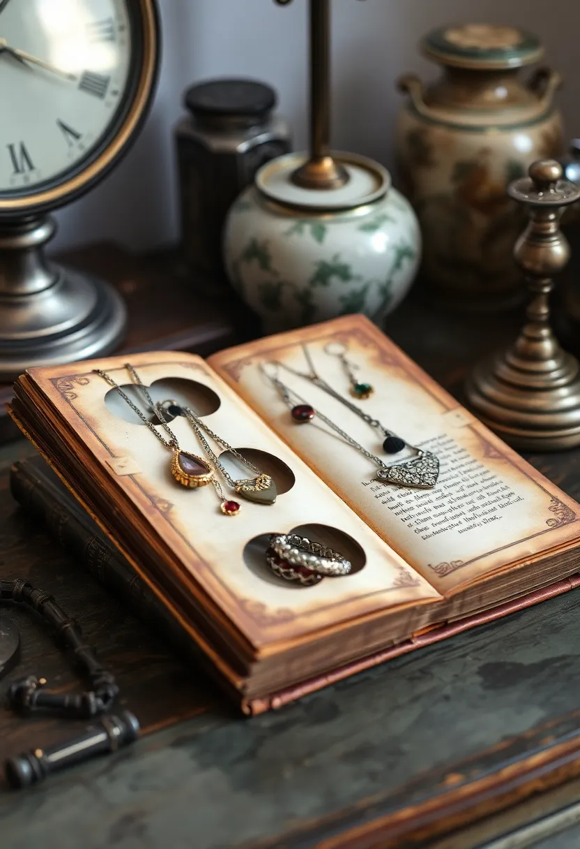 26 DIY Jewelry Box Ideas That Organize And Showcase Jewelry - 19. Recycled Book Jewelry Box