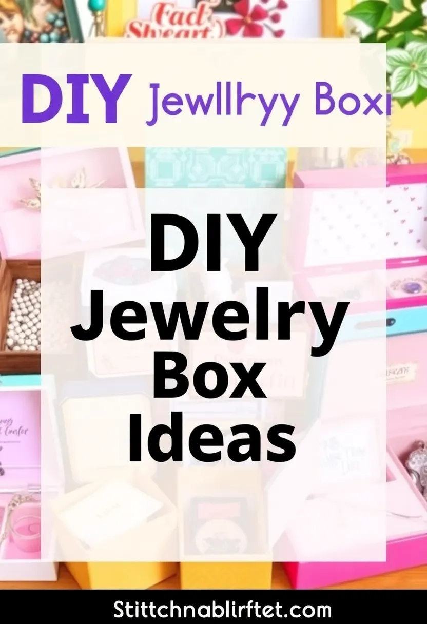 26 DIY Jewelry Box Ideas That Organize And Showcase Jewelry - Conclusion