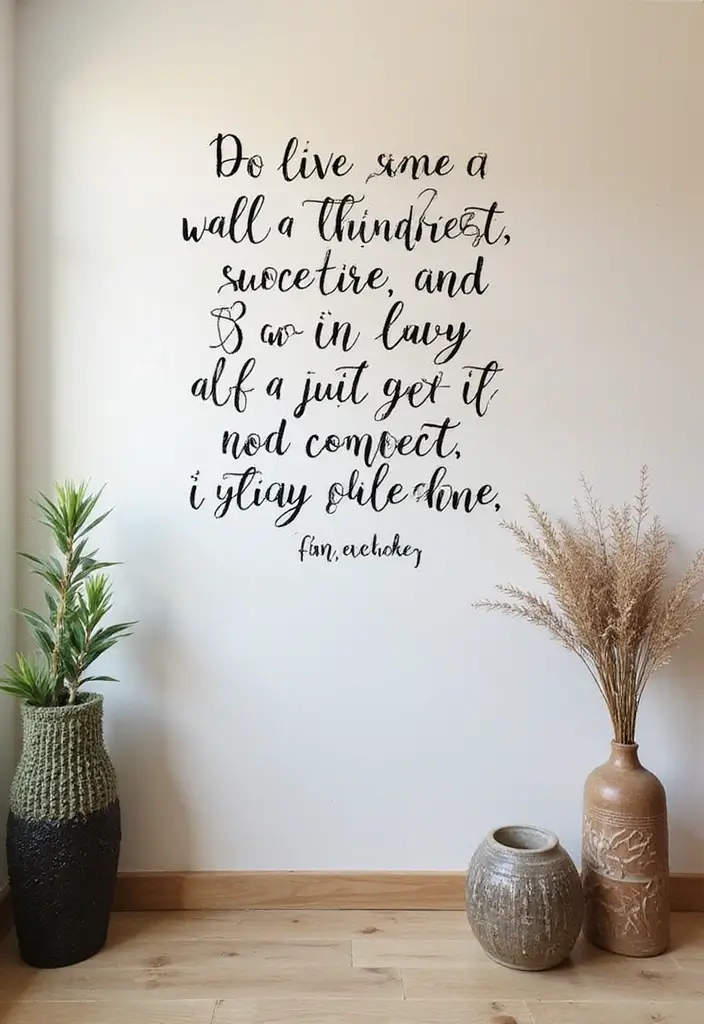 26 DIY Painting Ideas That Anyone Can Try At Home With Ease - 24. Wall Quotes and Sayings