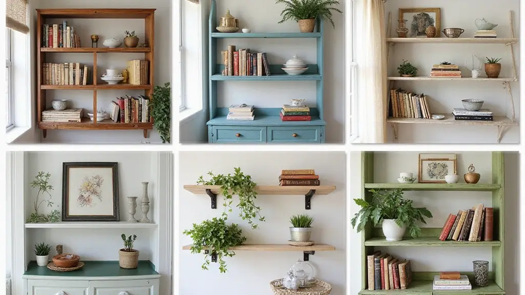 26 DIY Shelf Painting Ideas That Upgrade Your Space in Minutes