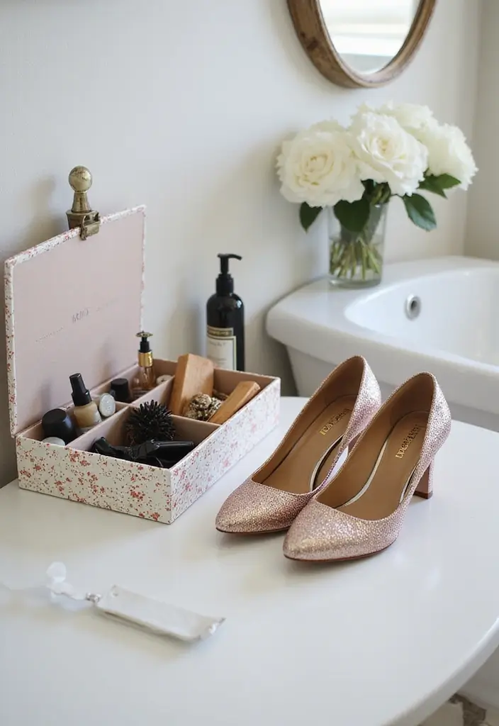 26 DIY Shoe Box Ideas That Organize and Decorate Stylishly - 17. Hair Accessories Organizer