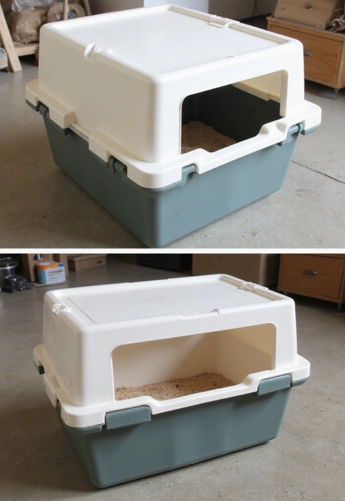 26 DIY Whelping Box Ideas That Are Safe and Comfortable - 24. Simple Rubbermaid Whelping Box