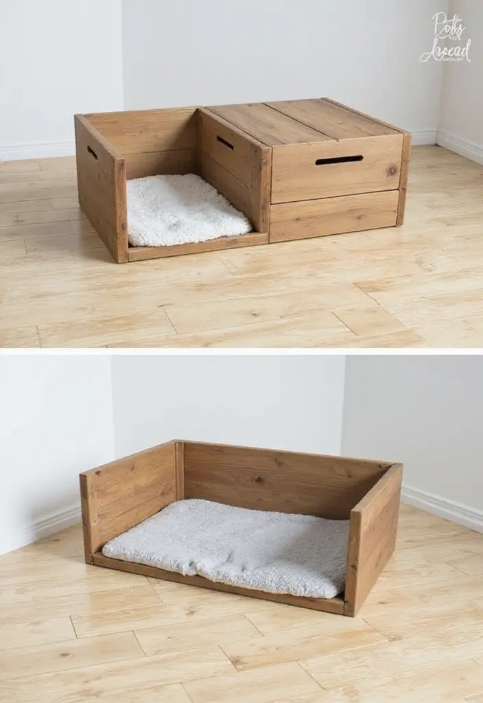 26 DIY Whelping Box Ideas That Are Safe and Comfortable - 25. Scalable Whelping Box Design