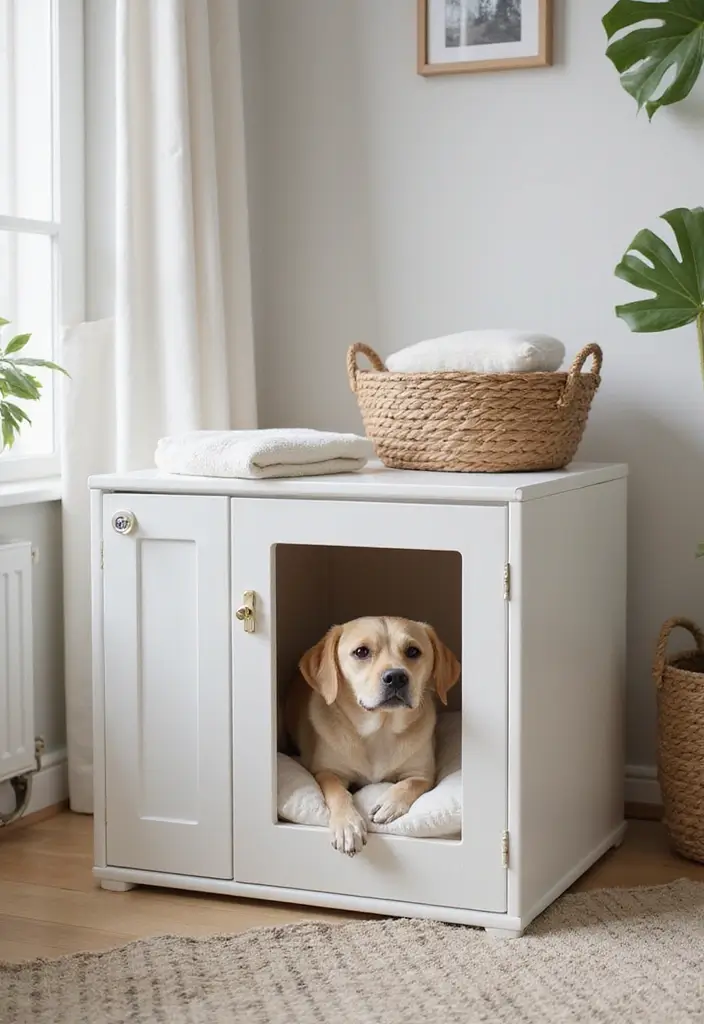 26 DIY Whelping Box Ideas That Are Safe and Comfortable - 6. Repurposed IKEA Storage Box
