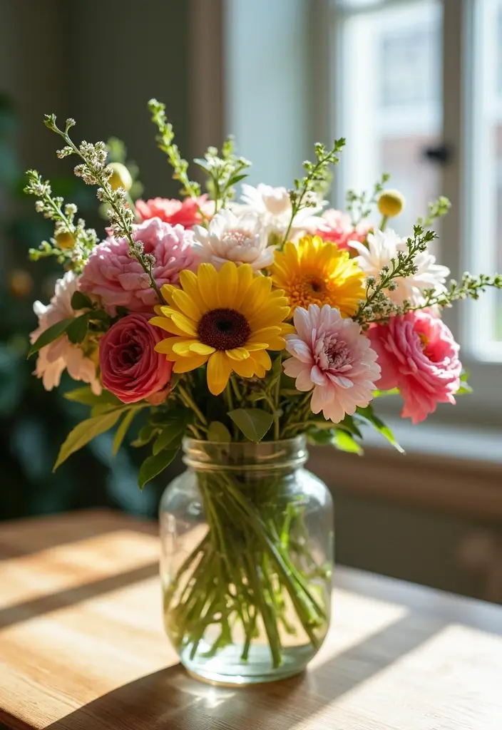 26 Flowers Craft Ideas That Bring Beauty and Nature Into Projects - 5. Seasonal Flower Bouquets