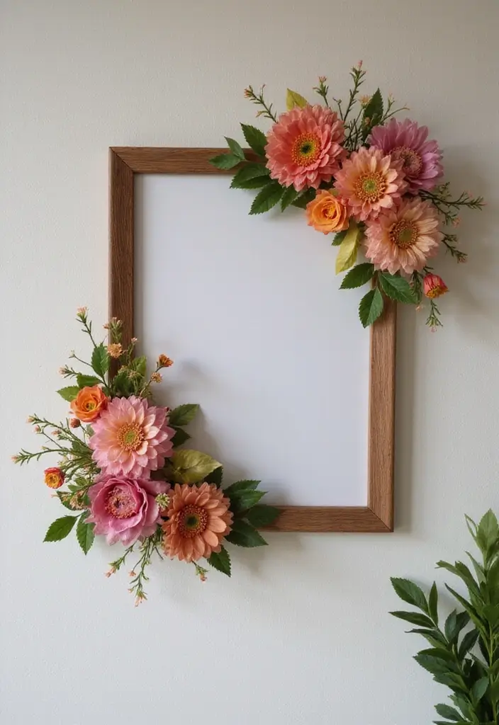 26 Flowers Craft Ideas That Bring Beauty and Nature Into Projects - 9. Floral Wall Hangings