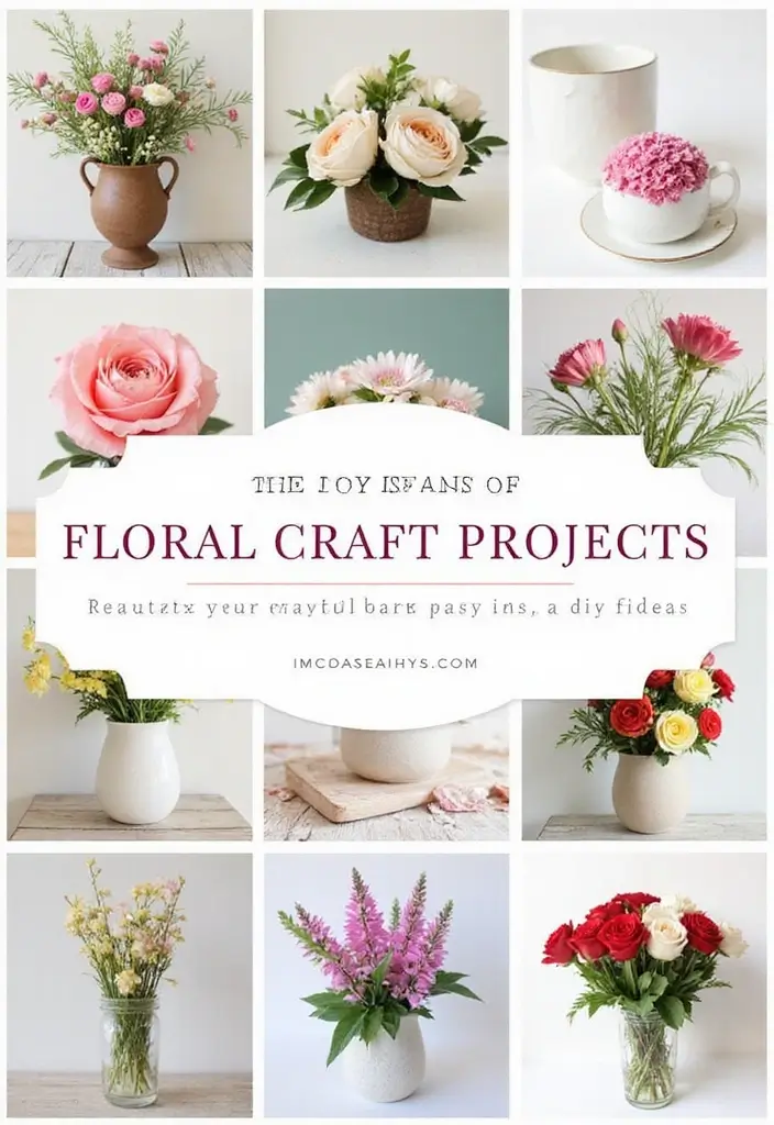 26 Flowers Craft Ideas That Bring Beauty and Nature Into Projects - Conclusion