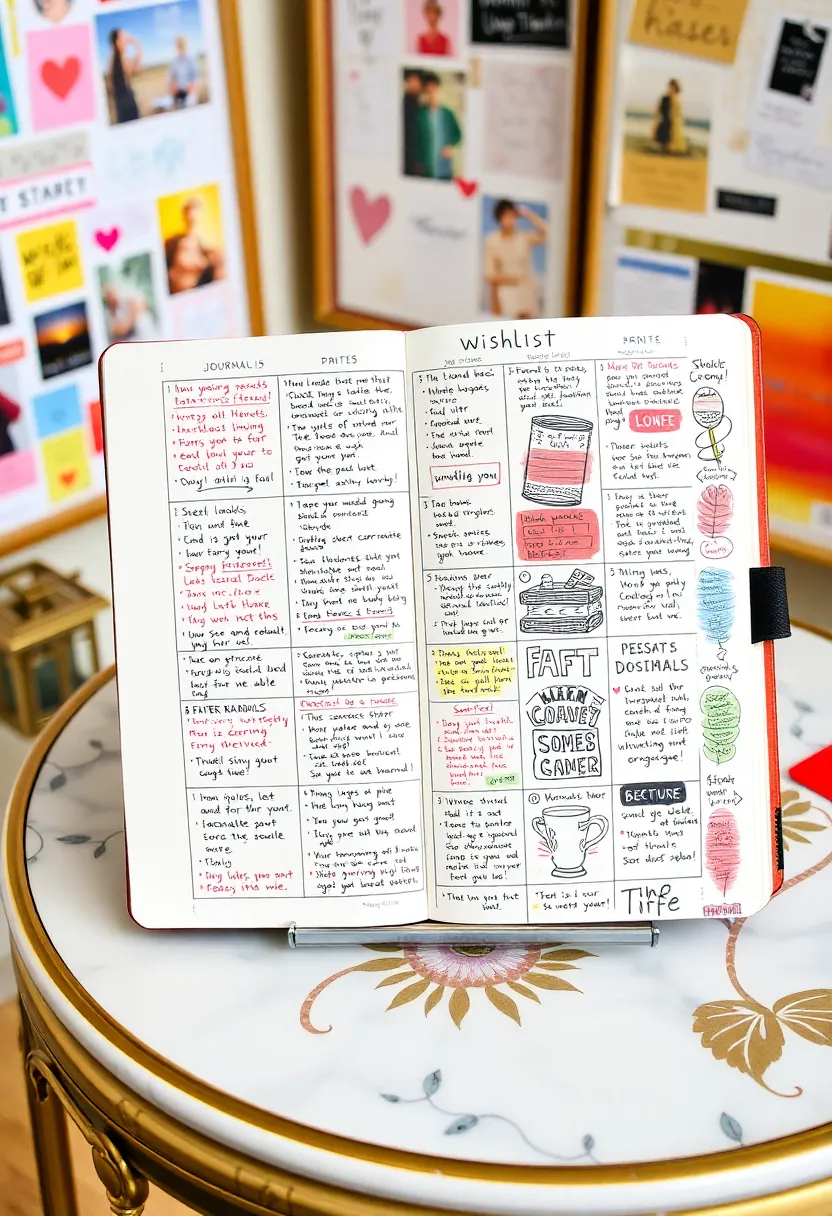26 Grid Journal Ideas That Make Organization Easy, Fun, and Stylish - 19. Wishlist Grids