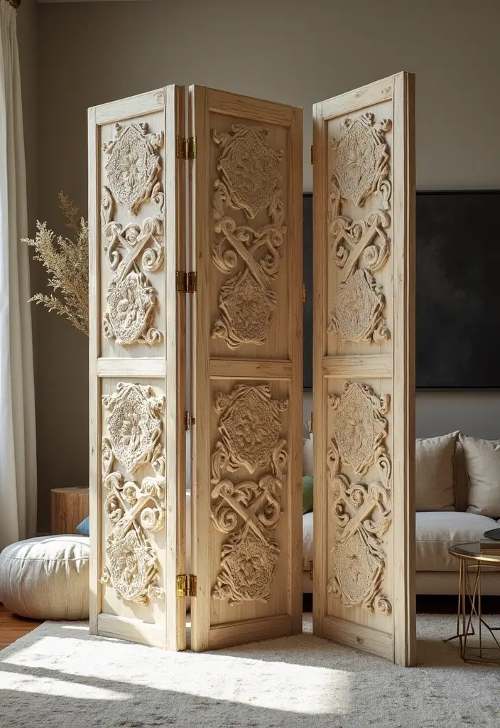 26 Hot Glue Craft Ideas That Make DIY Easy and Fun - 15. Hot Glue Room Dividers