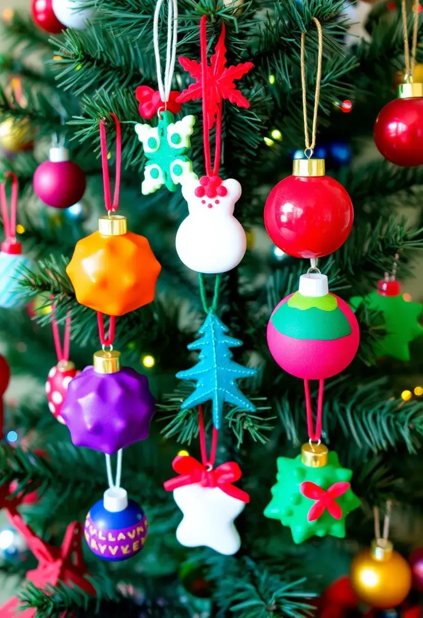 26 Hot Glue Craft Ideas That Make DIY Easy and Fun - 16. Hot Glue Christmas Ornaments