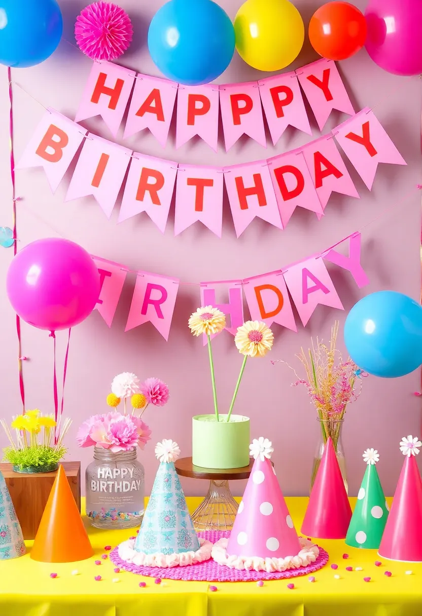 26 Hot Glue Craft Ideas That Make DIY Easy and Fun - 22. Hot Glue Birthday Decorations