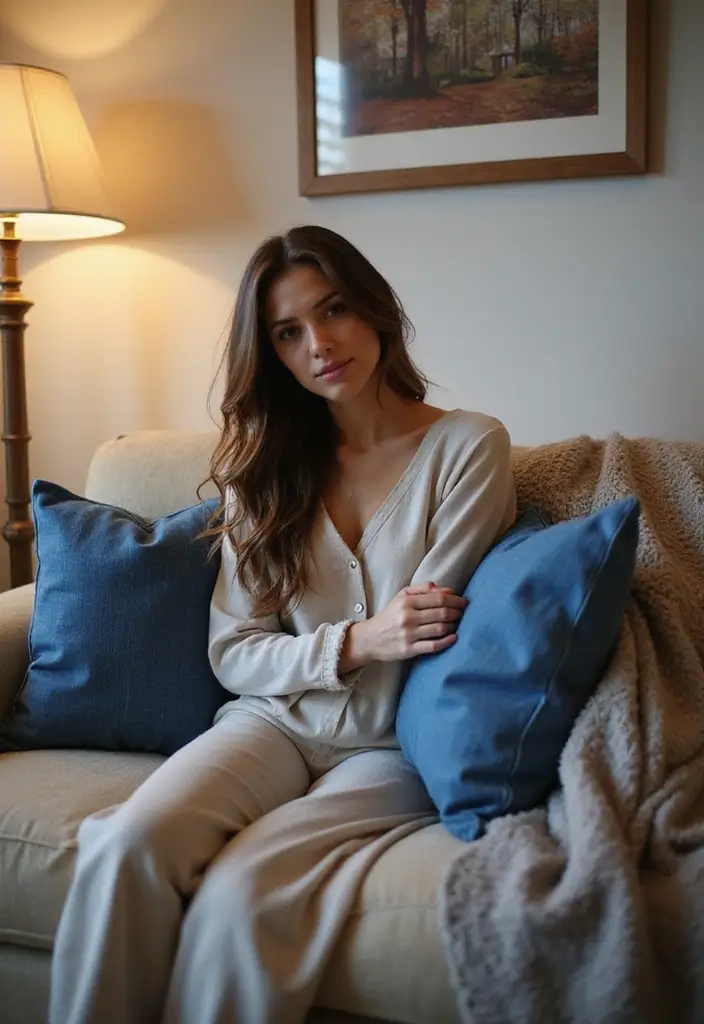 26 Jeans Decoration Ideas That Customize Your Wardrobe With Style - 21. Denim Pillows