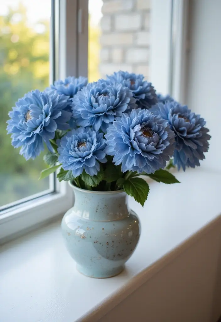 26 Jeans Decoration Ideas That Customize Your Wardrobe With Style - 22. Denim Flowers