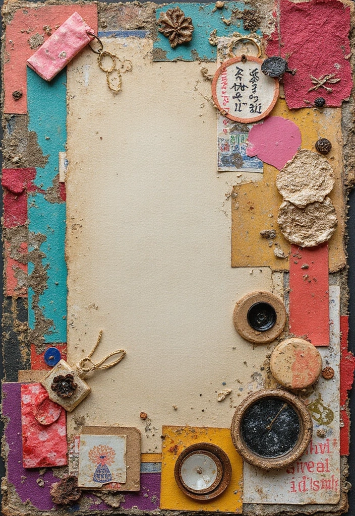 26 Junk Journal Ideas That Are Perfect For Personalized Memory Keeping - 13. Crafty Collage Pages
