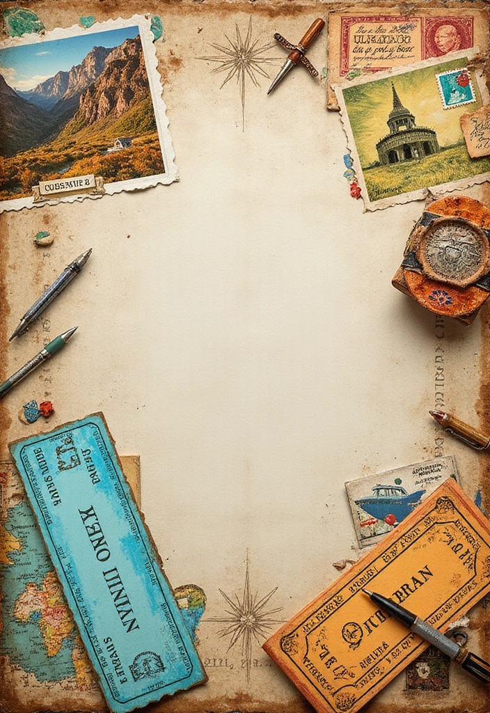 26 Junk Journal Ideas That Are Perfect For Personalized Memory Keeping - 2. Travel Scrapbook Pages