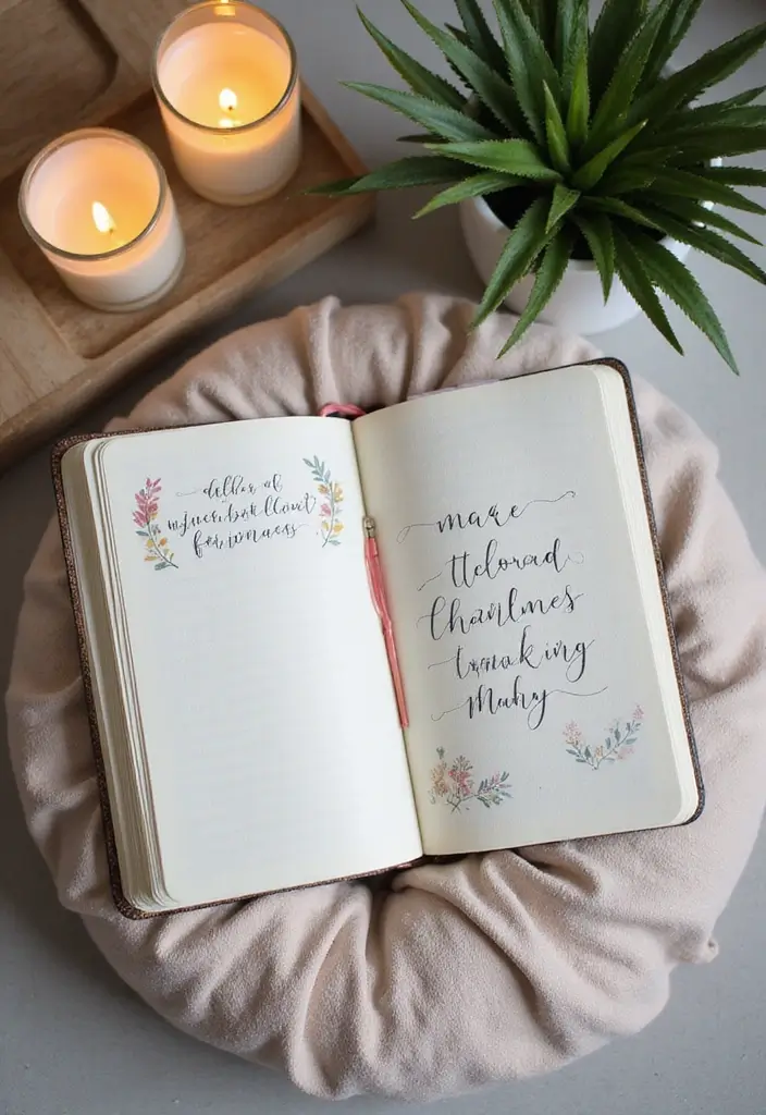 26 Mini Junk Journal Ideas That Are Cute, Portable, and Creative - 10. Mindfulness and Gratitude Journal