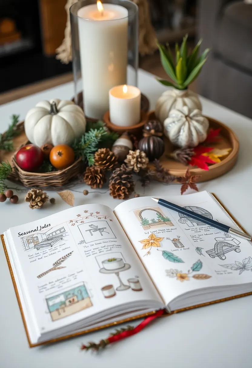 26 Mini Junk Journal Ideas That Are Cute, Portable, and Creative - 15. Seasonal Decor Journal