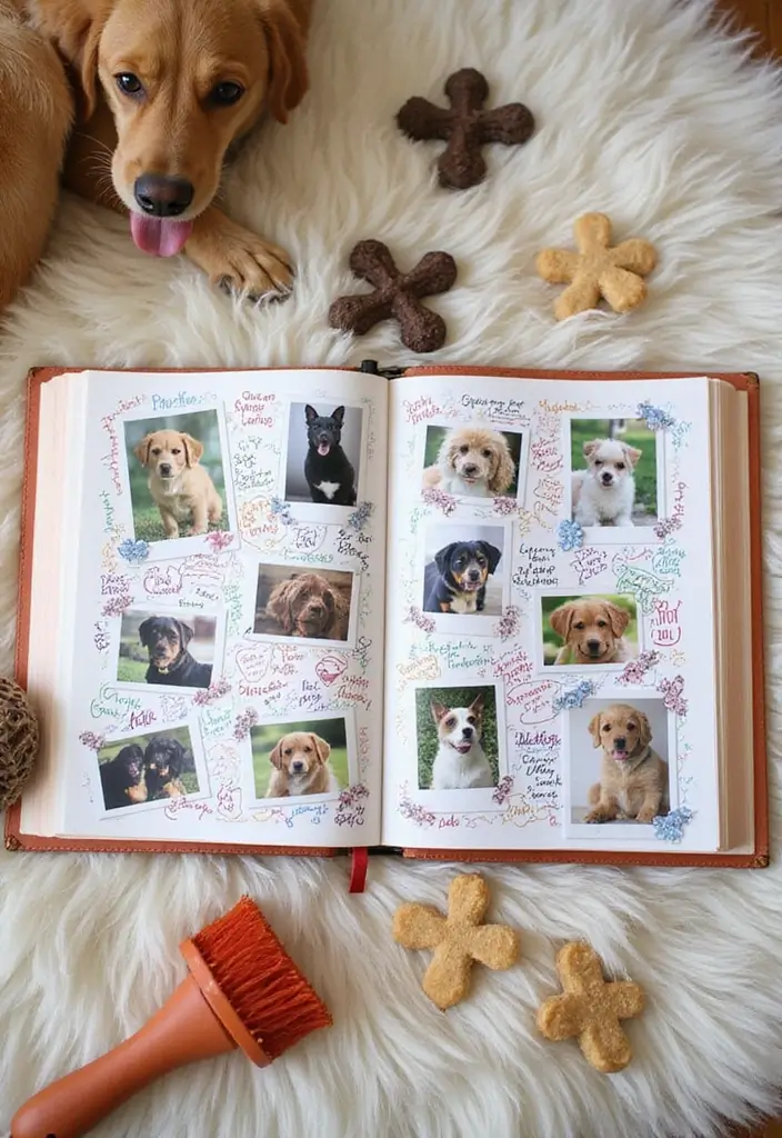 26 Mini Junk Journal Ideas That Are Cute, Portable, and Creative - 18. Pet Memory Journal