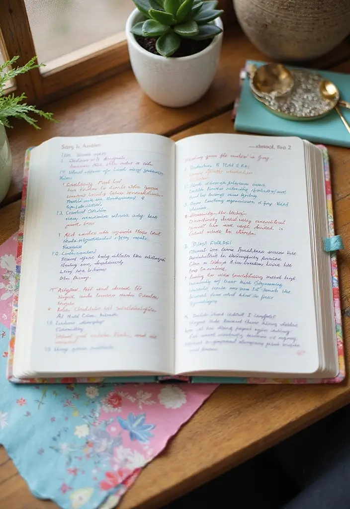 26 Mini Junk Journal Ideas That Are Cute, Portable, and Creative - 24. Personal Development Journal