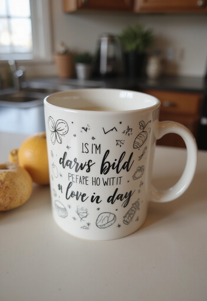 26 Mug Painting Ideas Easy That Turn Ordinary Cups Into Unique Gifts - 3. Personalized Messages