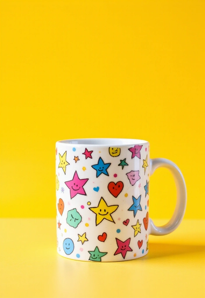 26 Mug Painting Ideas Easy That Turn Ordinary Cups Into Unique Gifts - 8. Doodle Mugs