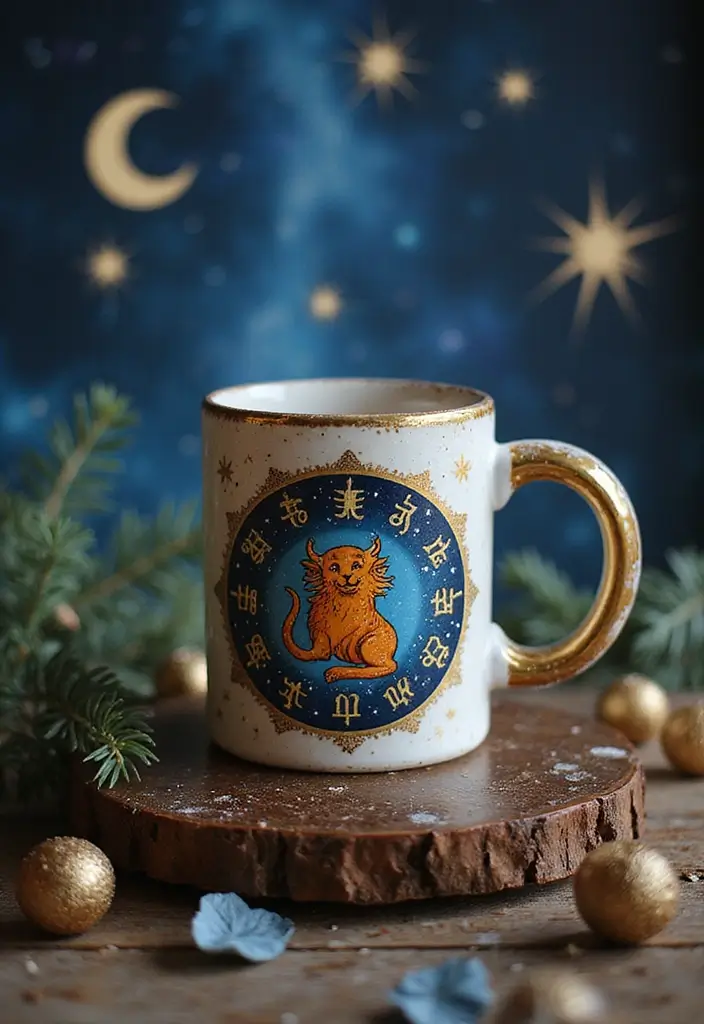 26 Mug Painting Ideas That Transform Your Drinkware Into Cute Personalized Gifts - 17. Zodiac Signs