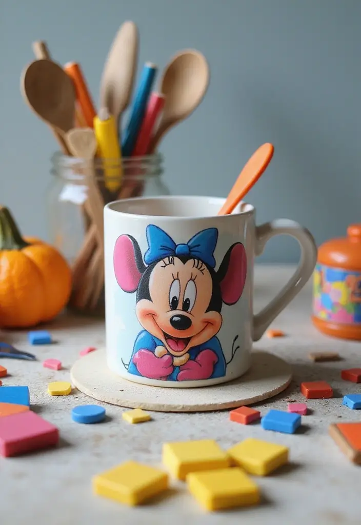 26 Mug Painting Ideas That Transform Your Drinkware Into Cute Personalized Gifts - 6. Cute Character Designs