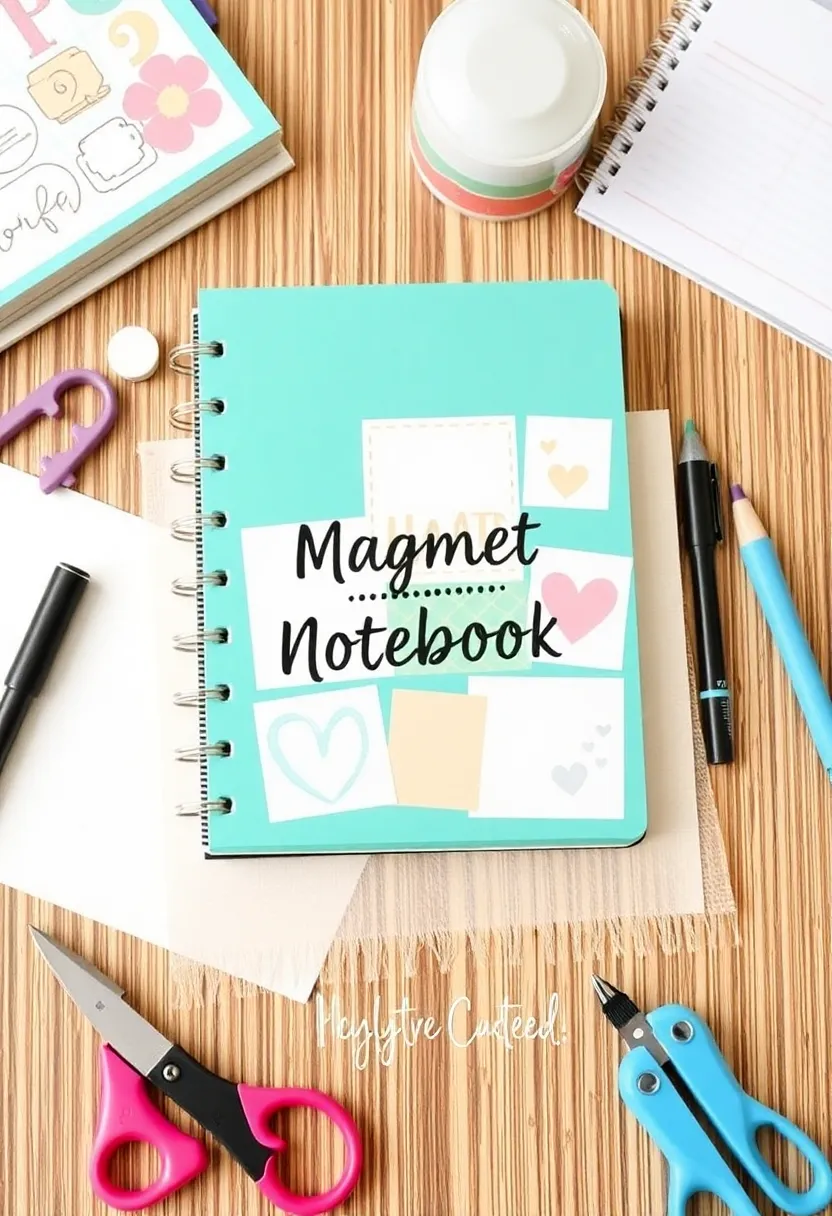 26 Notebook Decoration Ideas Cover That Make Writing Inspiring and Cute - 15. Magnetic Covers