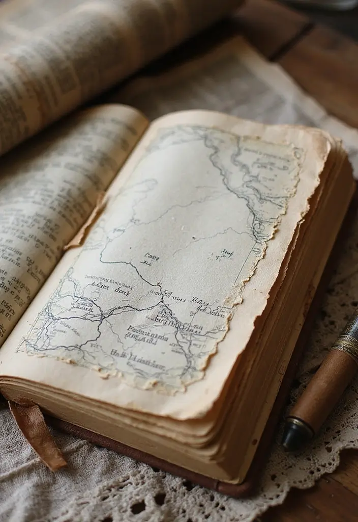 26 Notebook Decoration Ideas Cover That Make Writing Inspiring and Cute - 9. Vintage Style