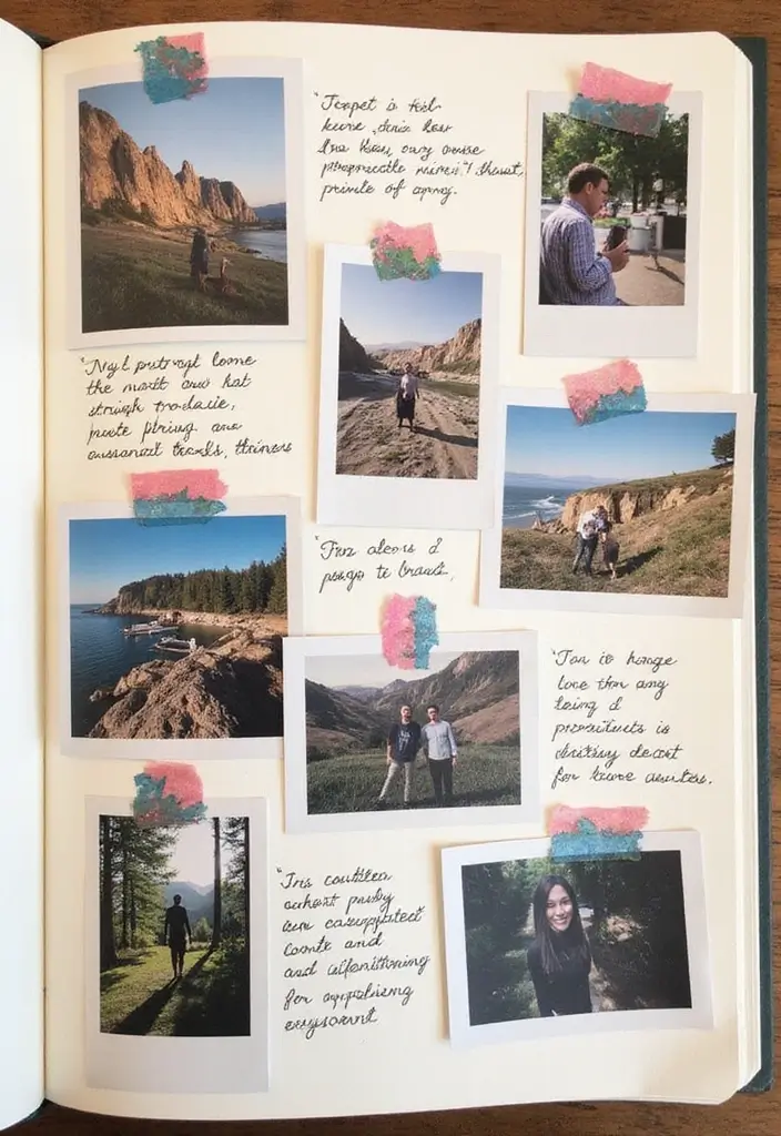 26 Paper Journal Ideas That Turn Notes Into Beautiful Keepsakes - 6. Photo Memories