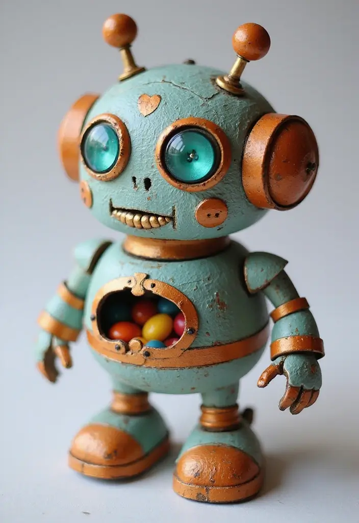 26 Robot Valentine Box Ideas That Make Gifts Fun and Unique - 14. Robot Jewelry Box