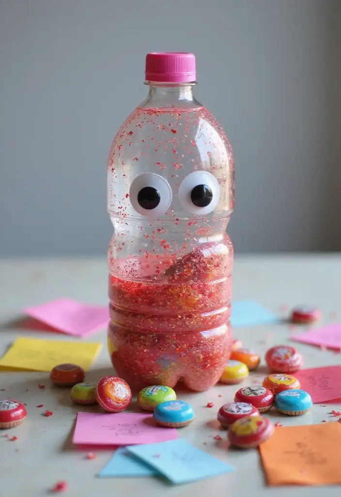 26 Robot Valentine Box Ideas That Make Gifts Fun and Unique - 3. Plastic Bottle Bot