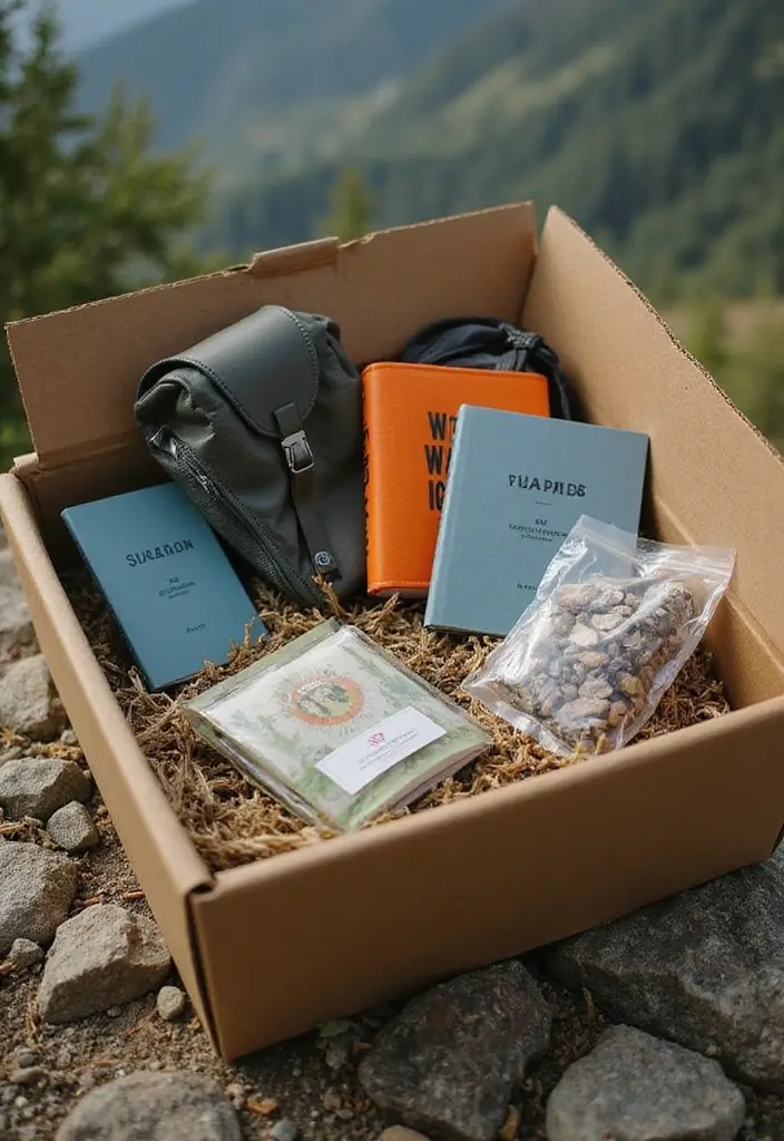 26 Romantic and Creative Valentine's Box Ideas - 19. Nature Lover's Box