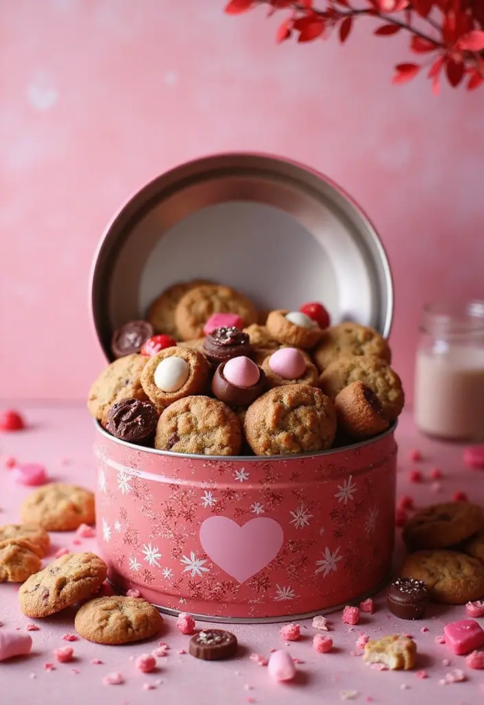 26 Romantic and Creative Valentine's Box Ideas - 2. Sweet Treats Box