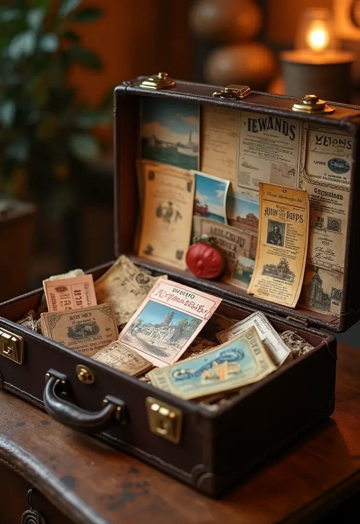 26 Romantic and Creative Valentine's Box Ideas - 4. Memory Lane Box