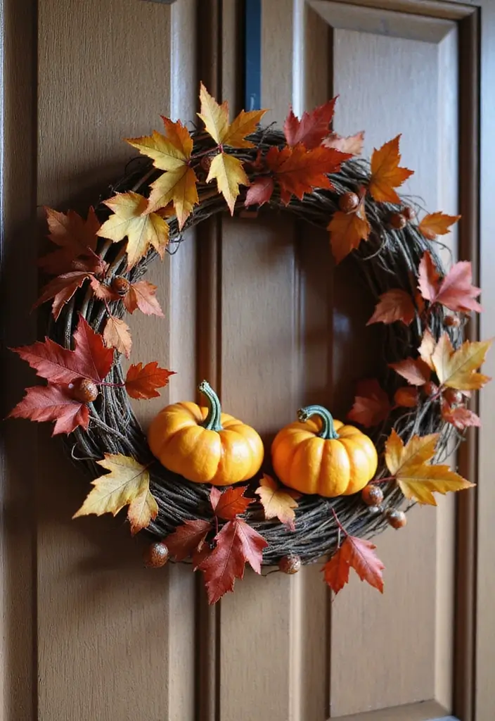 26 September Craft Ideas That Celebrate The Season Creatively - 2. DIY Harvest Wreath