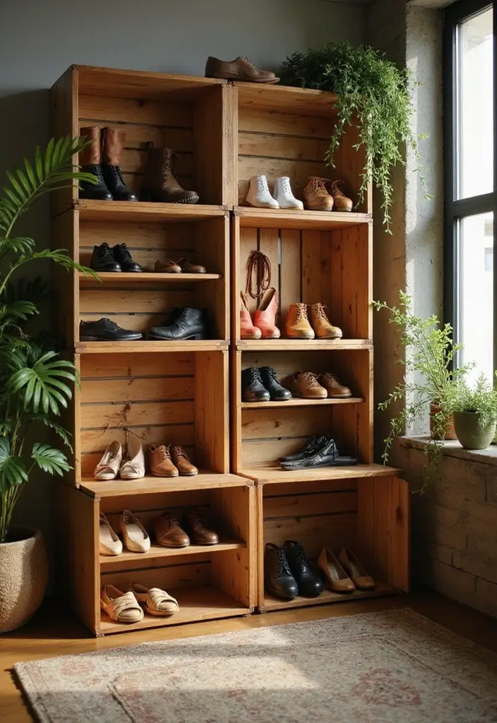 26 Shoe Decoration Ideas That Turn Footwear Into Fun Statement Pieces - 10. Creative Shoe Display Ideas