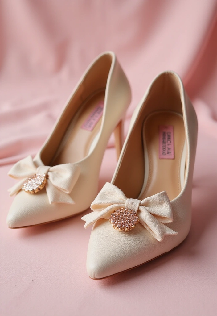 26 Shoe Decoration Ideas That Turn Footwear Into Fun Statement Pieces - 21. Decorative Shoe Clips