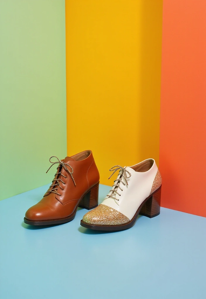 26 Shoe Decoration Ideas That Turn Footwear Into Fun Statement Pieces - 25. Stylish Mismatched Styles