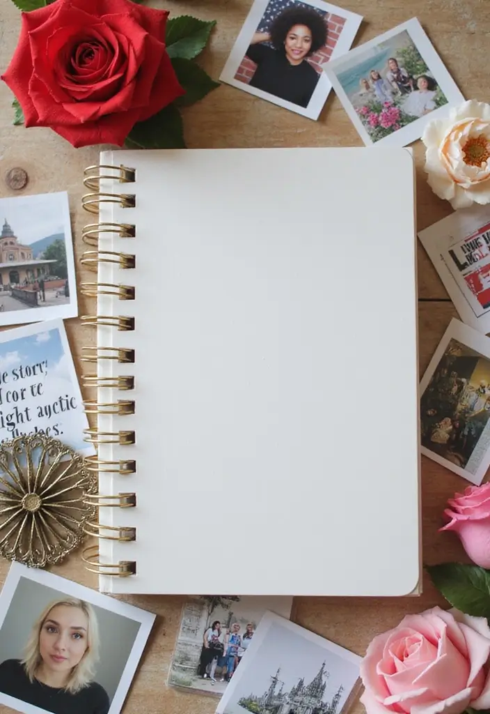 26 Small Journal Ideas That Are Portable, Cute, and Functional - 11. Vision Board Journal