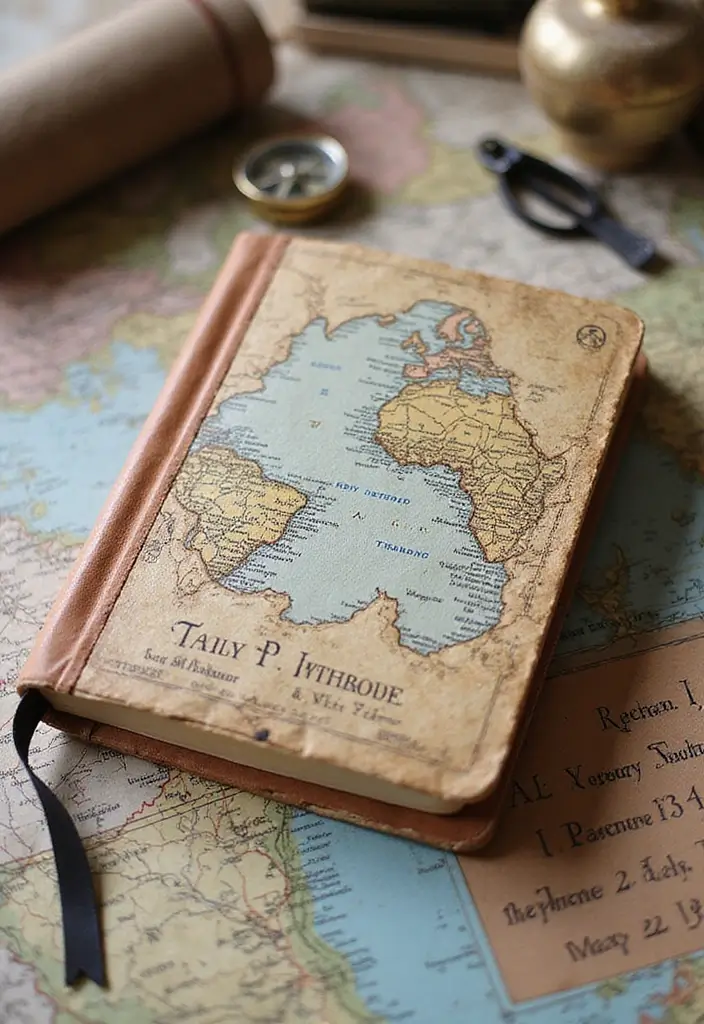 26 Small Journal Ideas That Are Portable, Cute, and Functional - 3. Travel Journal