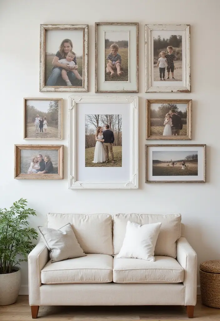 26 Waste Material Craft Ideas Creative That Inspire Reuse Projects - 18. Old Window Frames to Picture Frames