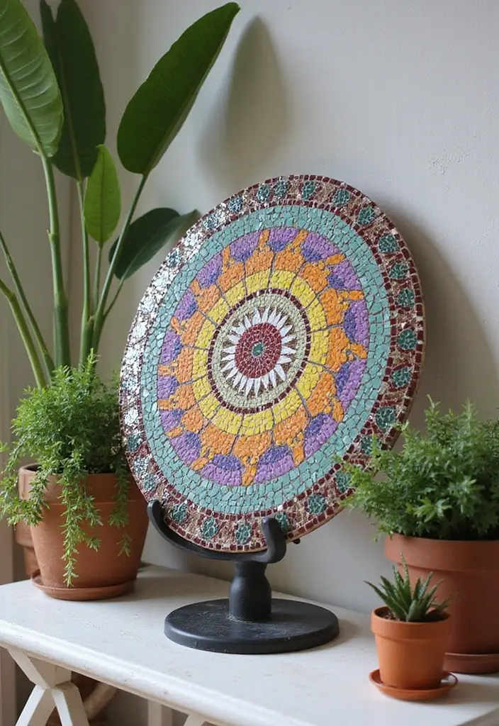 26 Waste Material Craft Ideas Creative That Inspire Reuse Projects - 8. Broken China to Mosaic Art