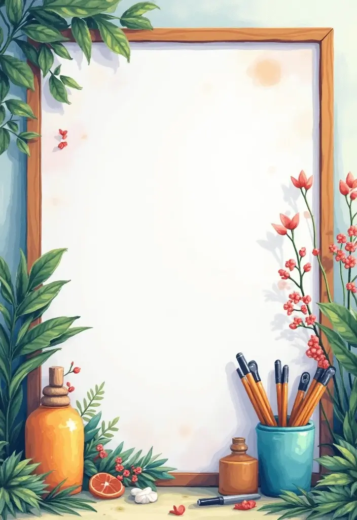 26 Whiteboard Decoration Ideas That Make Notes Fun and Colorful - 16. Mindfulness and Relaxation Space