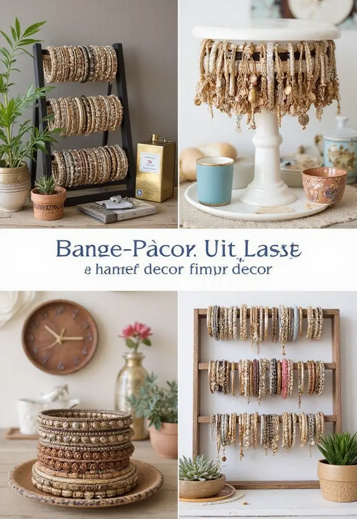 27 Bangle Decoration Ideas At Home That Make Jewelry Pop and Stylish - Conclusion
