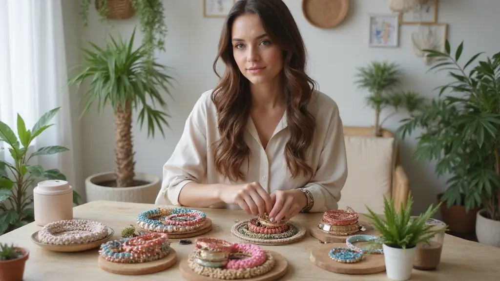 27 Bangle Decoration Ideas At Home That Make Jewelry Pop and Stylish