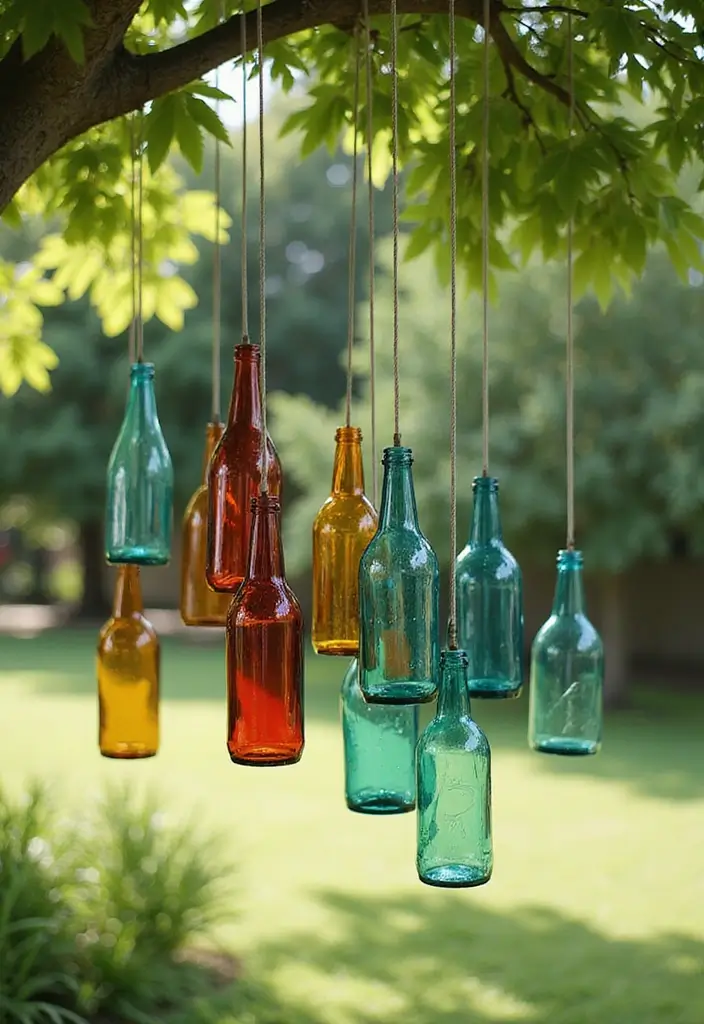 27 Bottle Craft Ideas That Upcycle Bottles Into Beautiful Projects 65 27 Bottle Craft Ideas That Upcycle Bottles Into Beautiful Projects - 13. Decorative Bottle Windspinners