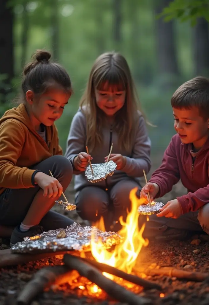 27 Camp Craft Ideas That Keep Kids Entertained Outdoors - 12. Campfire Cooking Projects