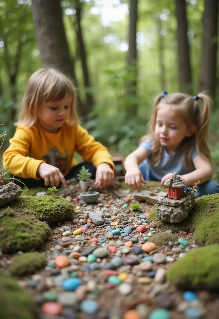 27 Camp Craft Ideas That Keep Kids Entertained Outdoors - 22. Miniature Fairy Gardens
