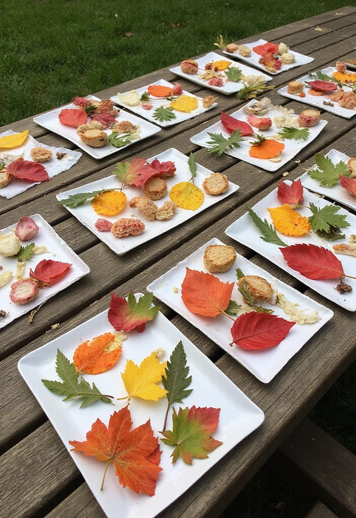 27 Camp Craft Ideas That Keep Kids Entertained Outdoors - 4. Nature Collages